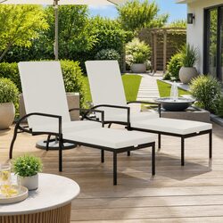 Relax in Style with These Adjustable Sun Loungers