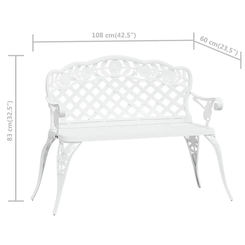 108cm Garden Bench for Comfort