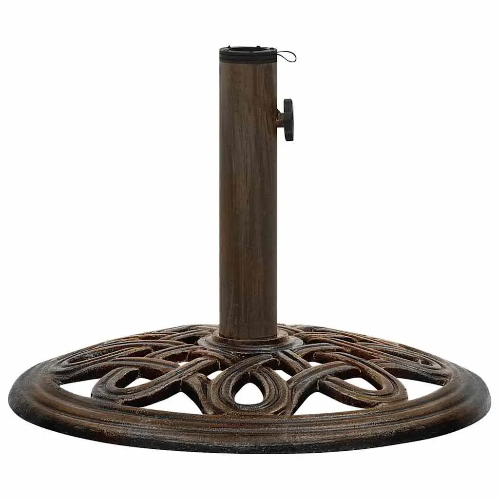 Cast Iron Umbrella Base Outdoor Garden Parasol Stand 40cm
