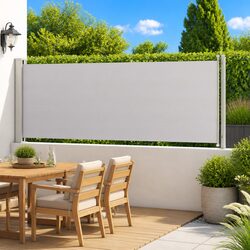 Your Ideal 117x600cm Retractable Side Awning
