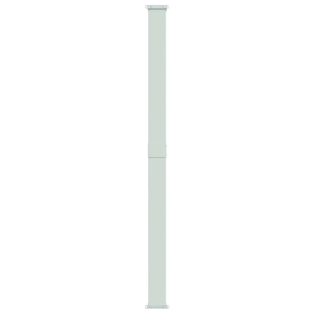 Patio Retractable Side Awning 220x600 cm Outdoor Privacy Screen Sunshade Cream