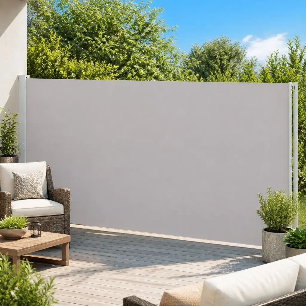 220x600cm Retractable Awning for Privacy