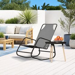Your Go-To Rocking Lounger for Outdoor Relaxation