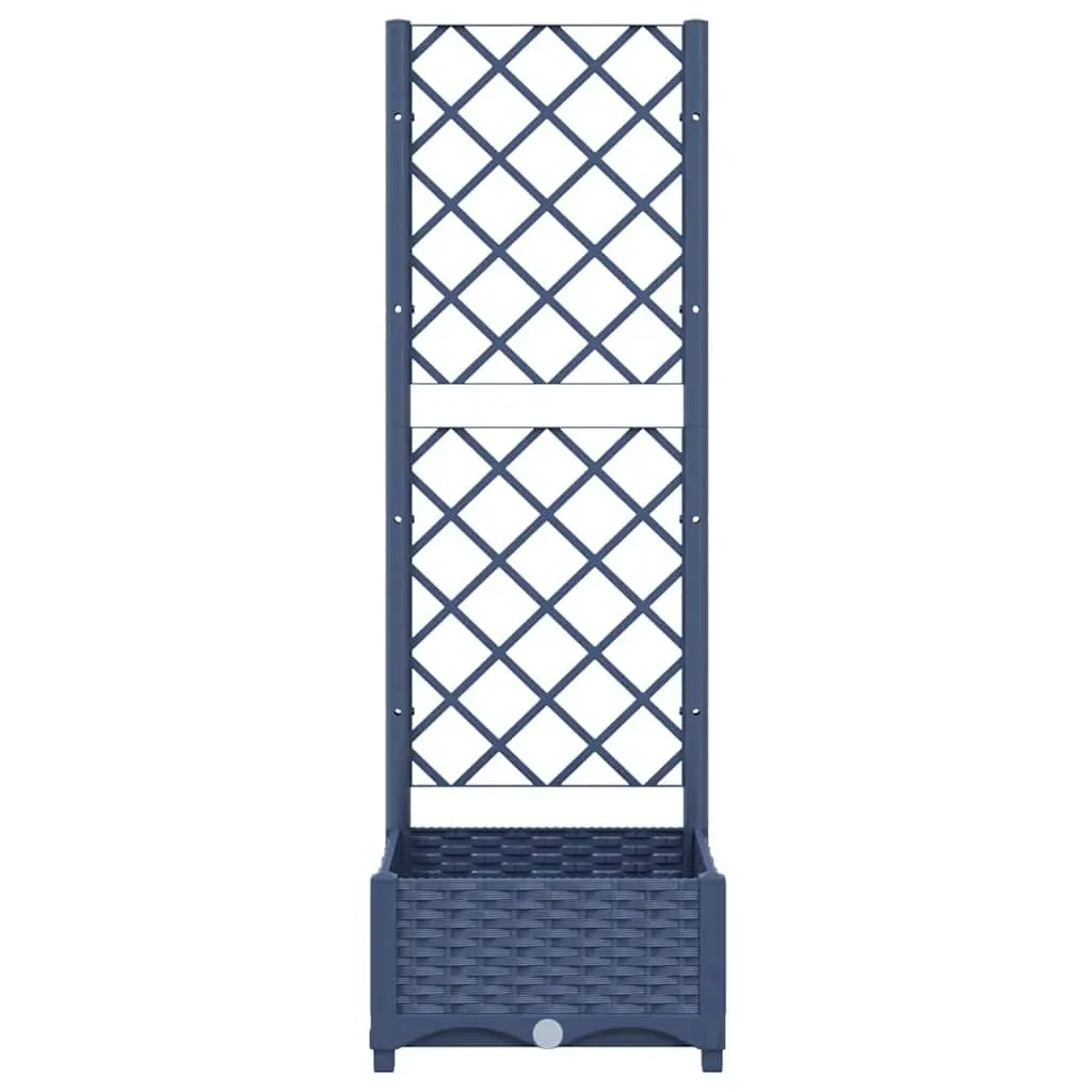 Garden Planter with Trellis