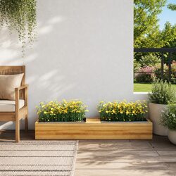 Friendly 12-Pack of Grey Planter Pots for Euro Pallets