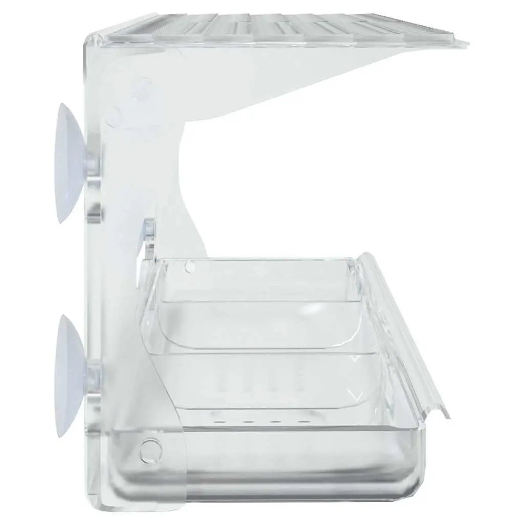 Window Bird Feeders Transparent Acrylic 30 x 12 x 15 cm 2 Piece