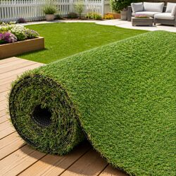 Create Your Oasis with Our 1x10m Artificial Grass Roll