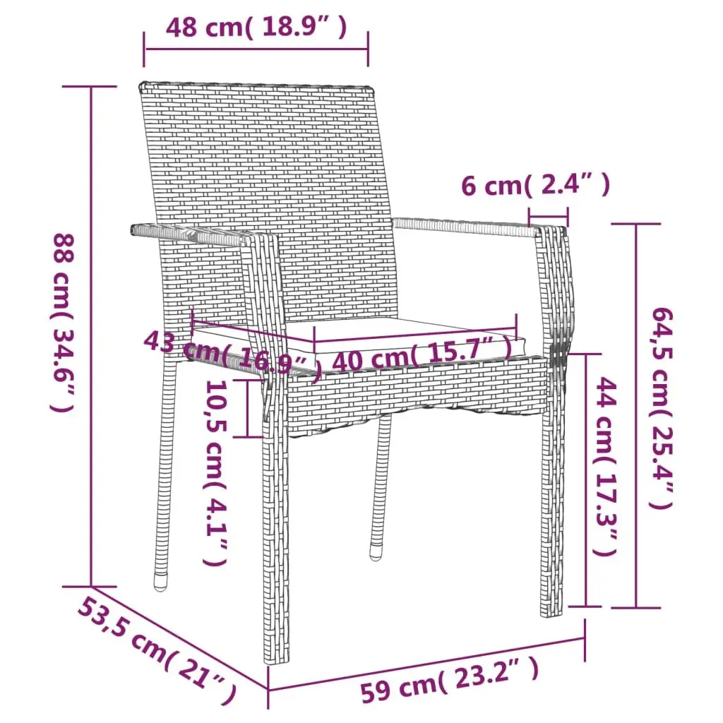 5-Piece Dining Set for Outdoor Relaxation