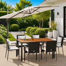 Create Your Outdoor Oasis with this 7 Piece Dining Set