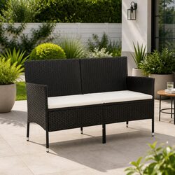 Friendly and Comfortable 3-Seater Garden Sofa for You