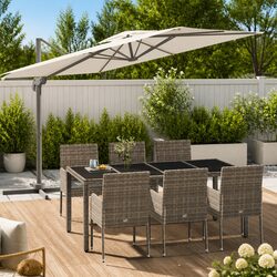 Your New Outdoor Favorite: 7-Piece Garden Dining Set