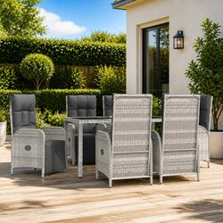 Your New 7-Piece Garden Dining Set Awaits You