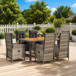 Your New 7 Piece Outdoor Dining Set Awaits