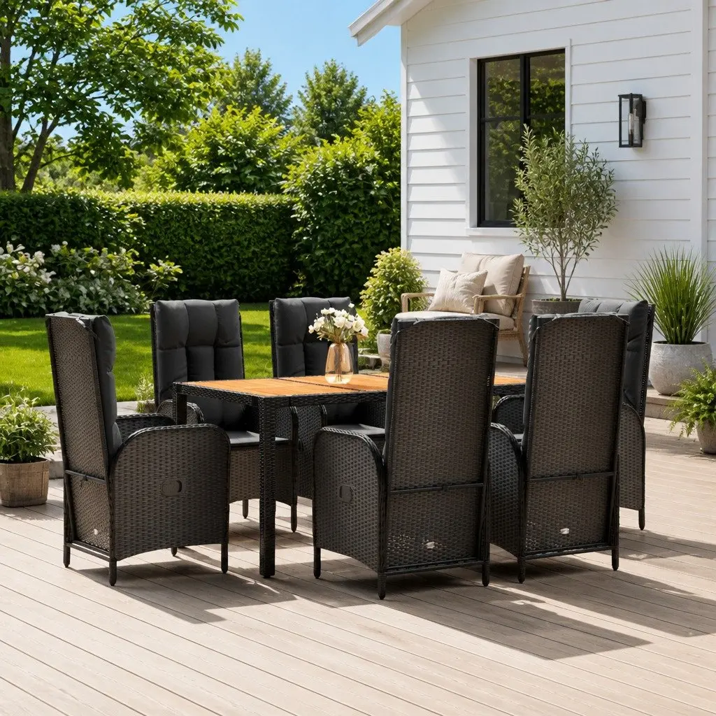 7 Piece Garden Dining Set