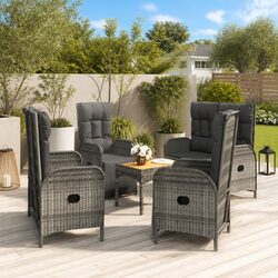 Friendly 5-Piece Outdoor Dining Set for Relaxed Meals