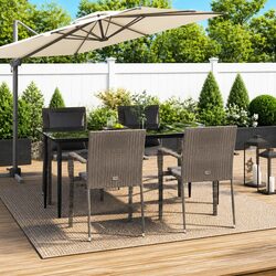 Your Outdoor Dining Solution: 5 Piece Set with Comfort