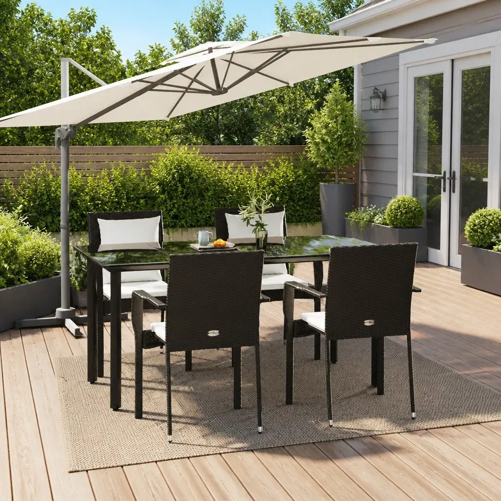 5 Piece Garden Dining Set