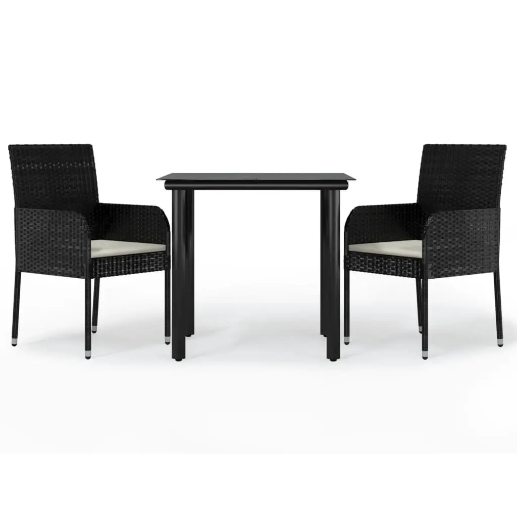 3 Piece Garden Dining Set