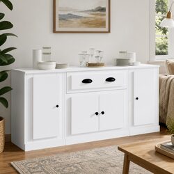 Find Your Perfect Storage with White Sideboards Set