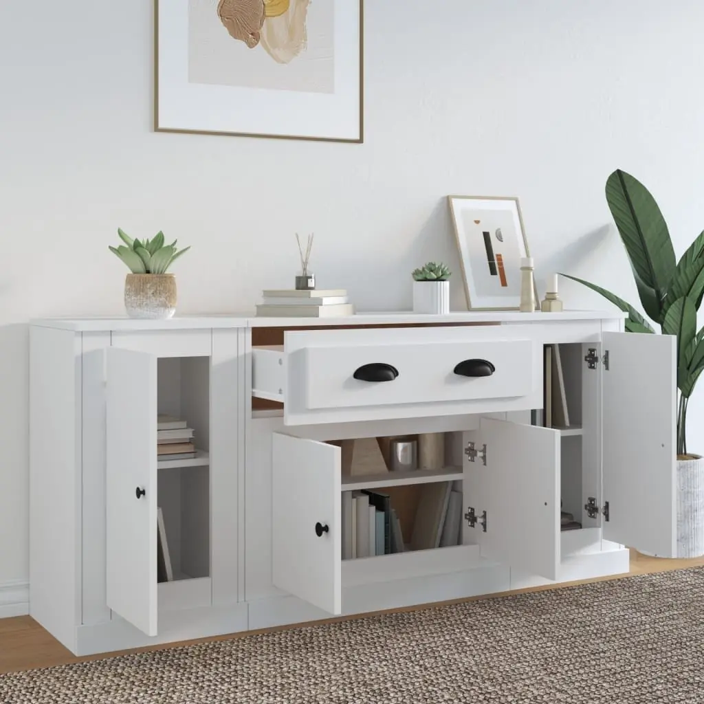 White Sideboards Set