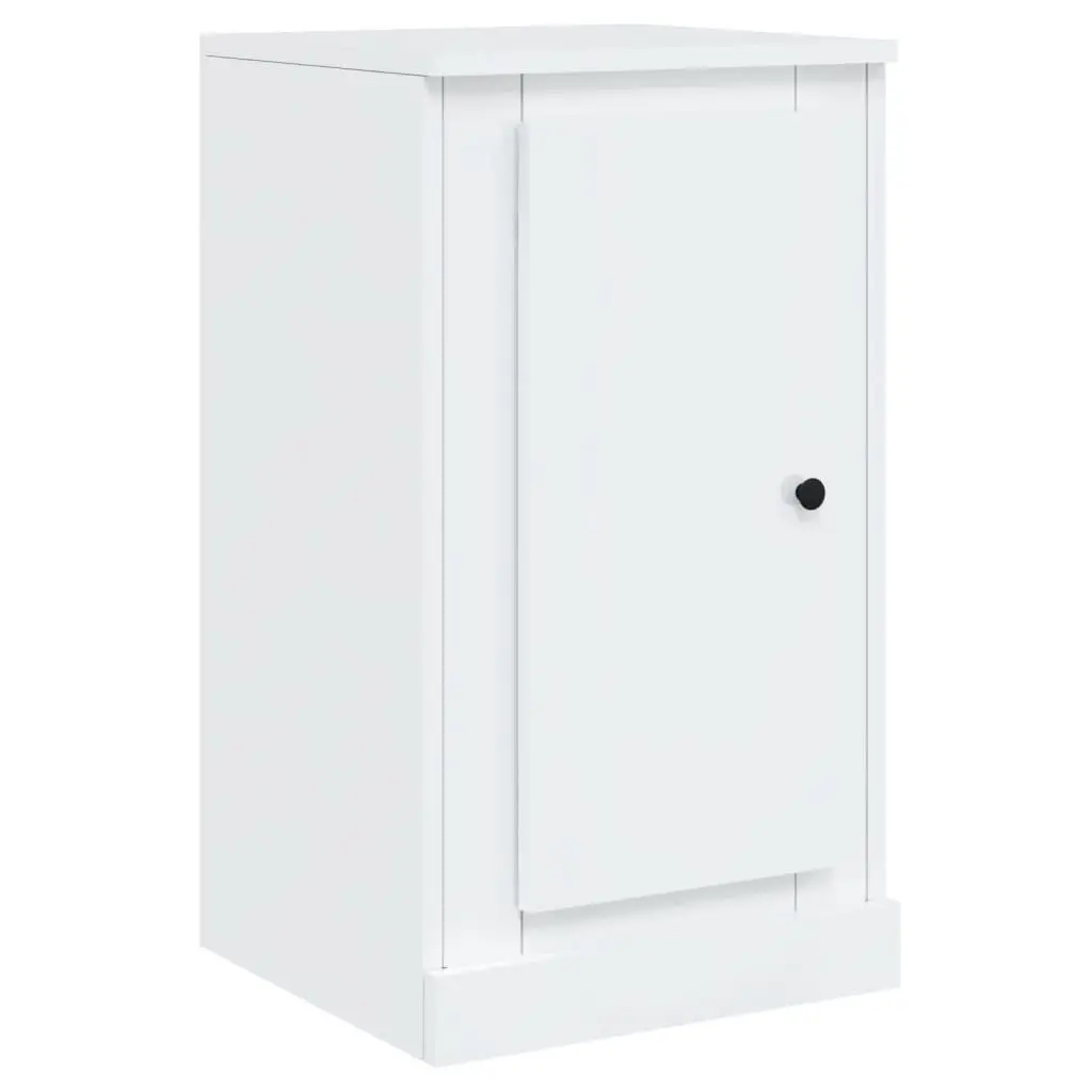 White High Gloss Sideboards Set of 3 Storage Cabinet Buffet Display Furniture