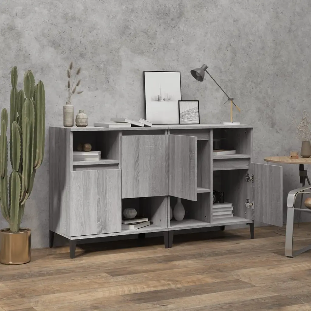 Grey Sideboard Cabinets for Easy Storage