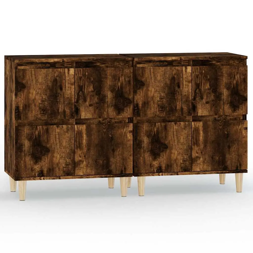 Sideboard Cabinet Brown Engineered Wood 60x35x70cm