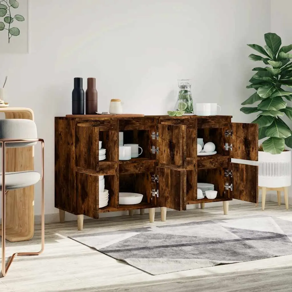 Sideboard Cabinet Brown Engineered Wood 60x35x70cm