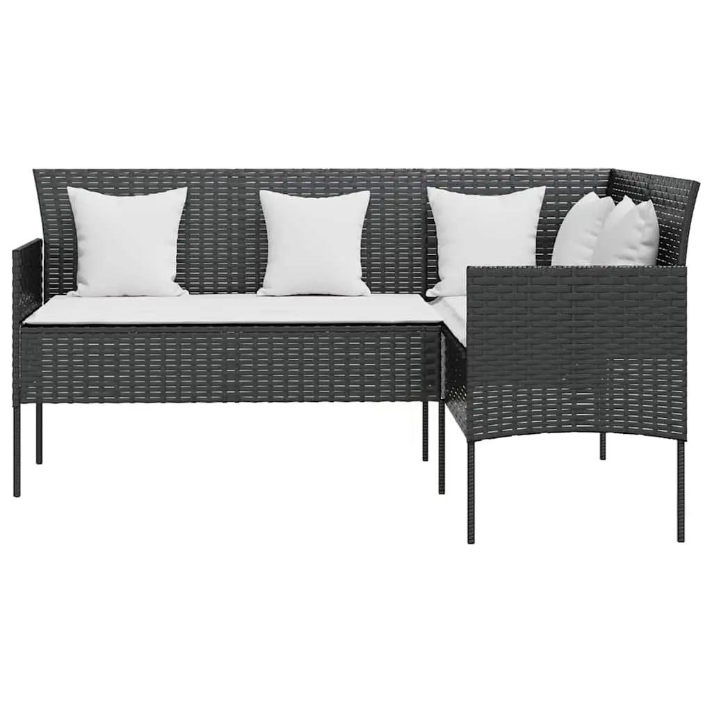 5 Piece L-Shaped Outdoor Sofa Set