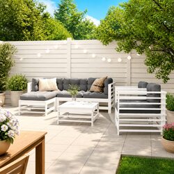 Friendly 7 Piece Garden Lounge Set with Cushions