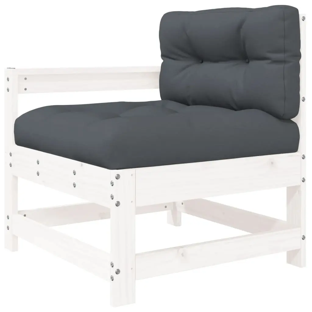 Garden Lounge Set 7 Piece Outdoor Patio Furniture Modular Sofa with Cushions