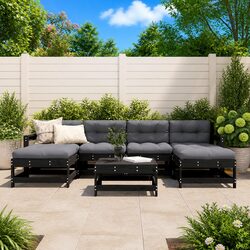 Your Outdoor Relaxation Awaits: 7 Piece Lounge Set