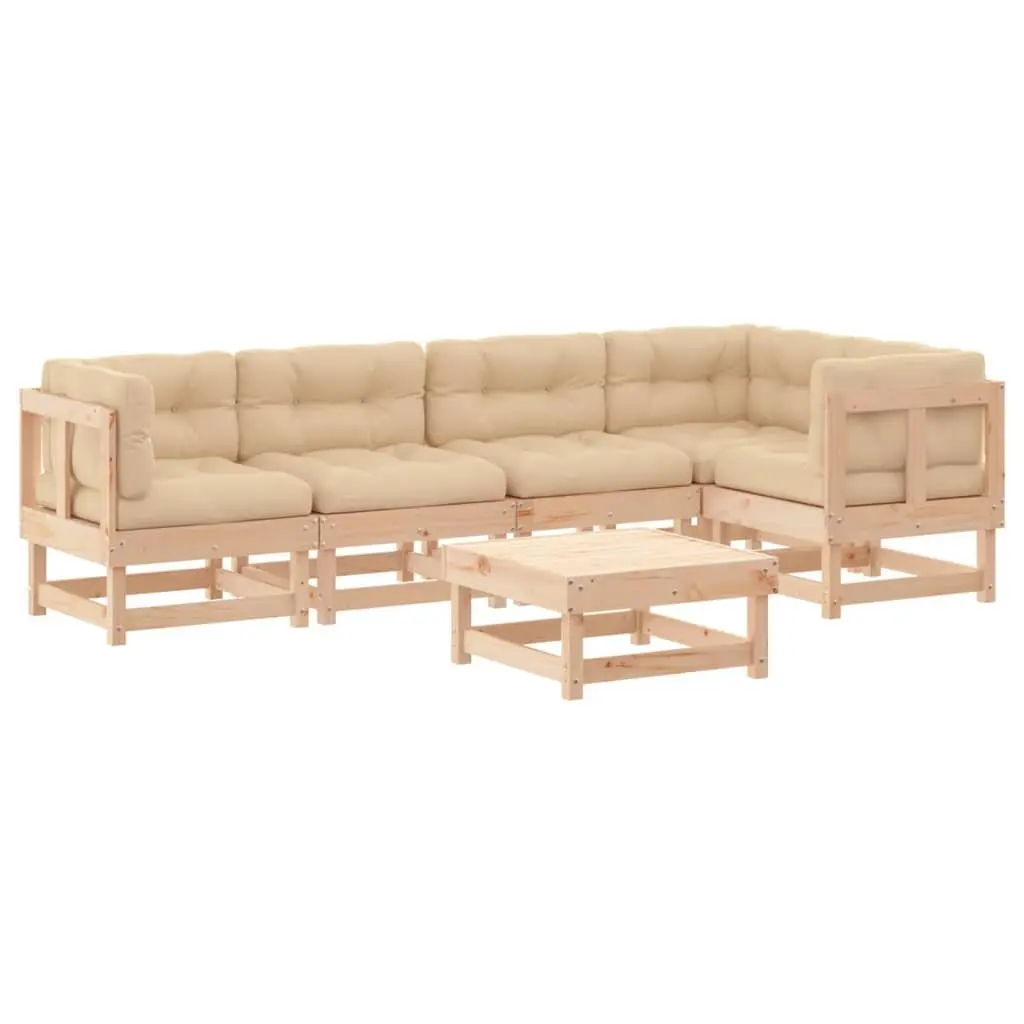 6 Piece Garden Lounge Set