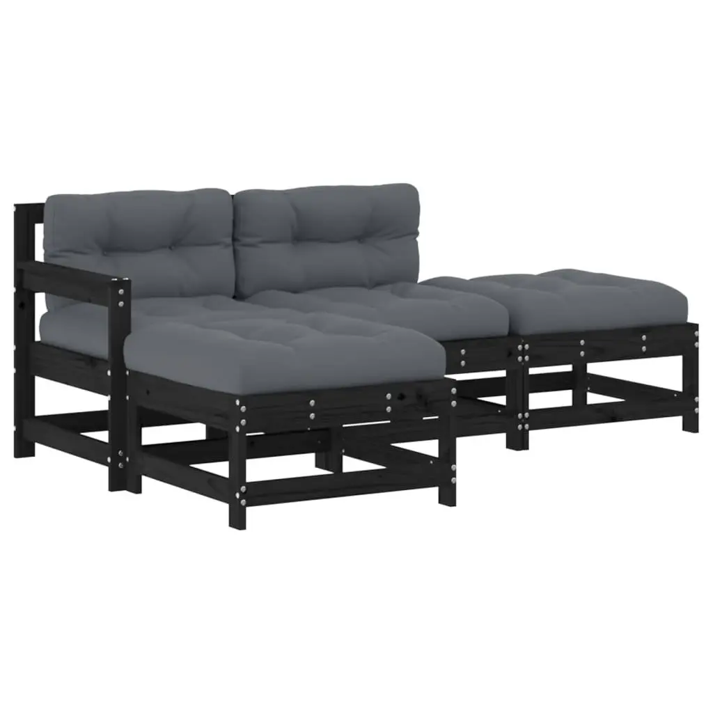 4-Piece Garden Lounge Set for Outdoor Relaxation