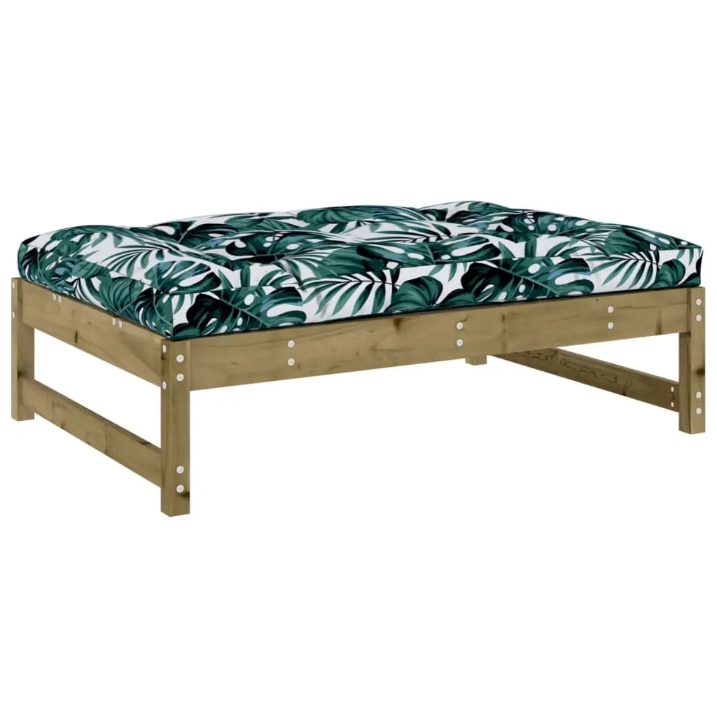 Garden Lounge Set 5 Piece Outdoor Furniture Patio Sofa with Cushions Brown