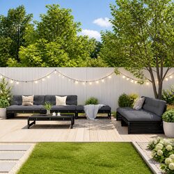 Friendly 6-Piece Garden Lounge Set for Outdoor Fun