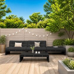 Your New 4 Piece Outdoor Lounge Set Awaits