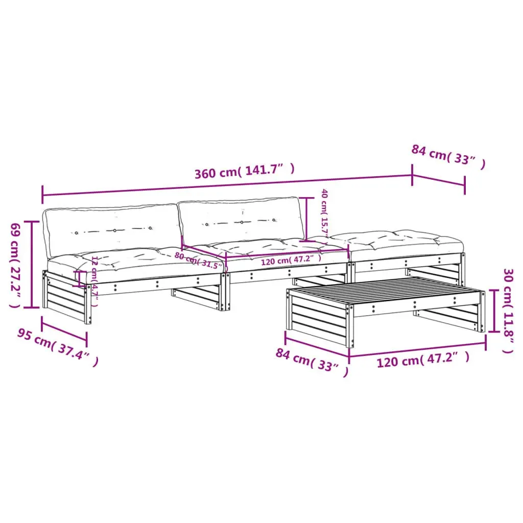 Outdoor Lounge Set