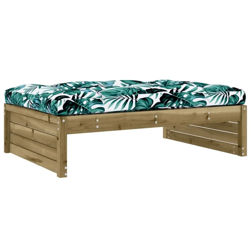 Garden Lounge Set 5 Piece Outdoor Furniture Patio Seating with Cushions Brown