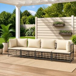 Your New Favorite Outdoor Lounge Set – 4-Piece Comfort