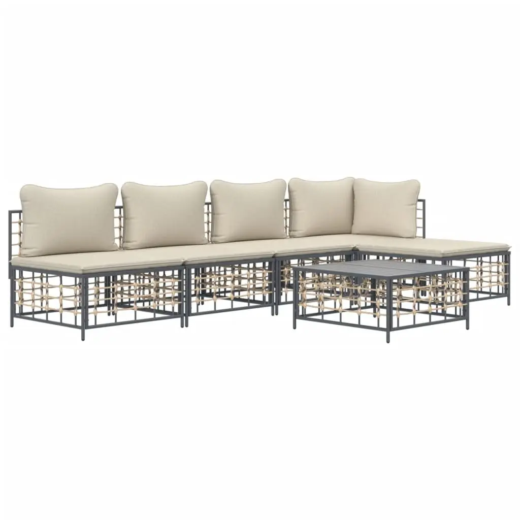 6 Piece Outdoor Lounge Set