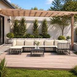 You’ll Love This 8-Piece Lounge Set for Your Garden