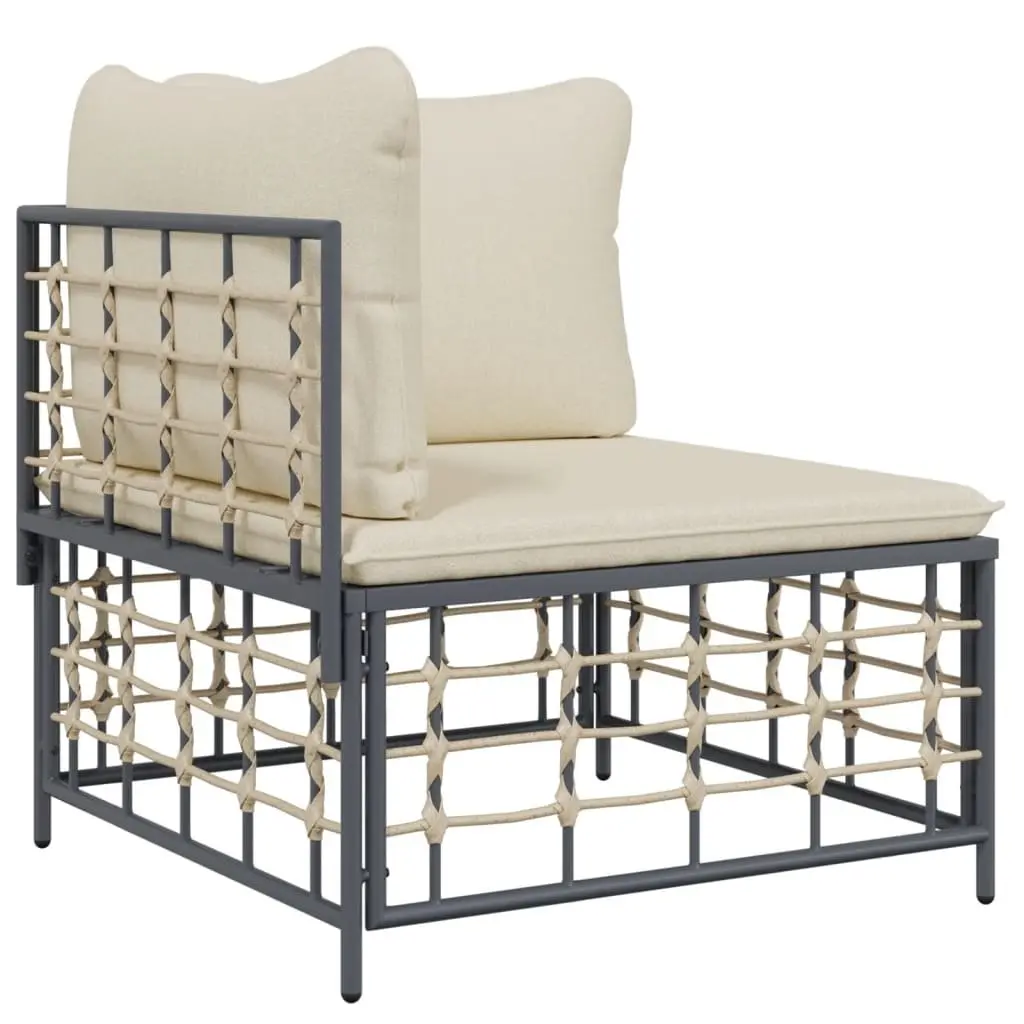 Garden Lounge Set 8 Piece Outdoor Seating Patio Furniture with Cushions