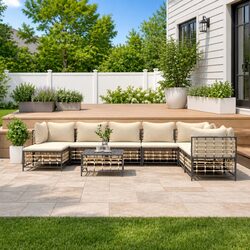 Your Perfect 9-Piece Lounge Set for Outdoor Gatherings