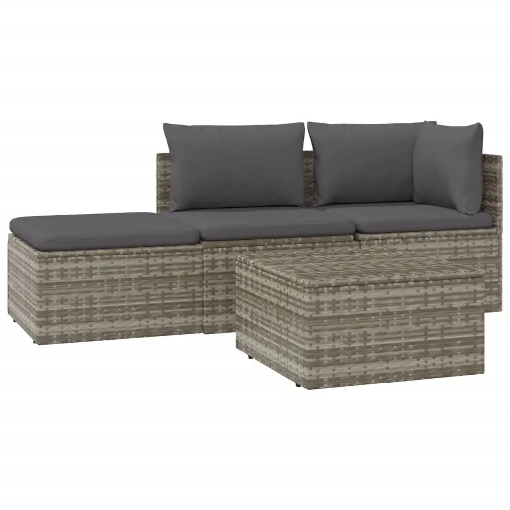 4 Piece Garden Lounge Set