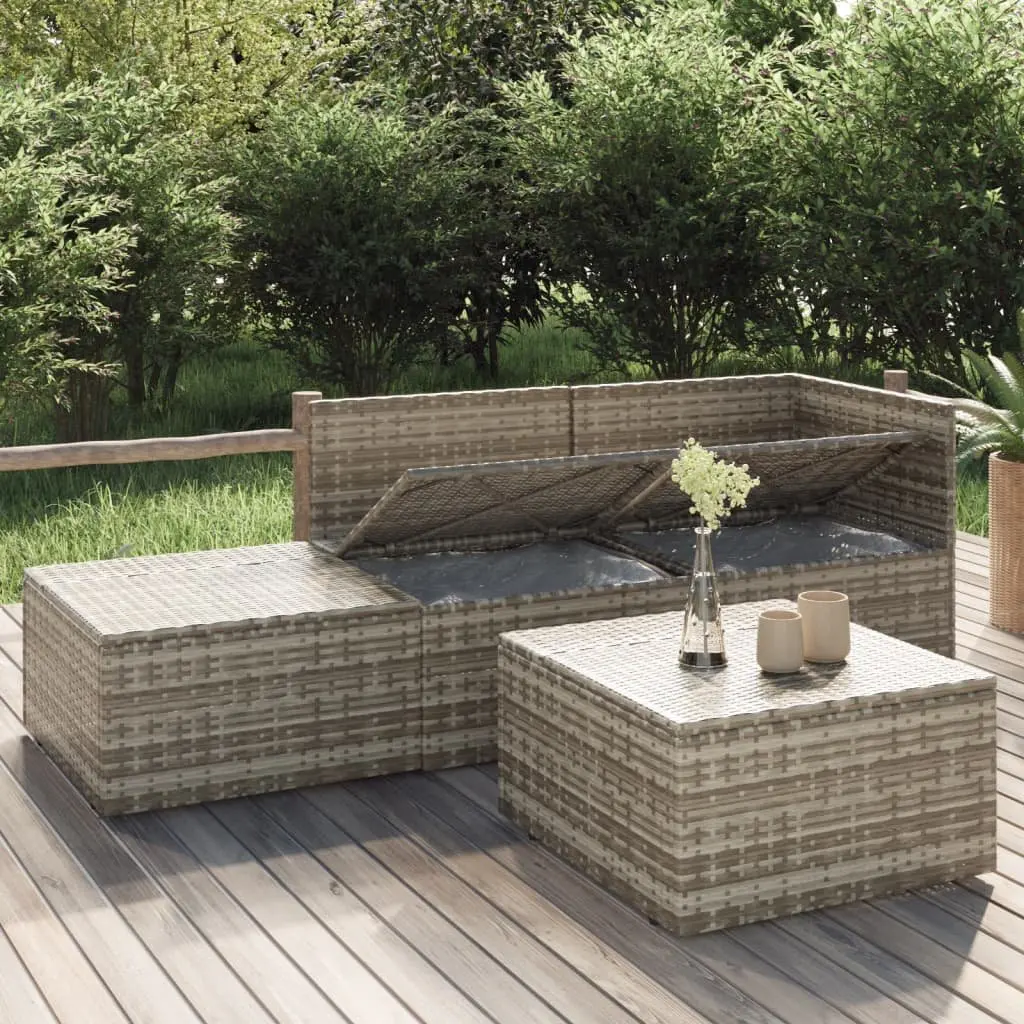4 Piece Garden Lounge Set