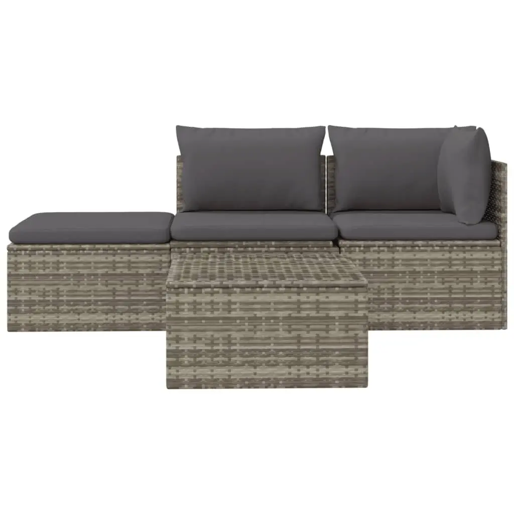 4 Piece Garden Lounge Set