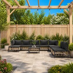 Your Perfect 10-Piece Outdoor Lounge Set Awaits