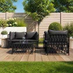 Create a Cozy Outdoor Retreat with Our Lounge Set