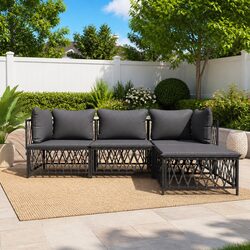 Your Perfect 4 Piece Lounge Set for Outdoor Relaxation